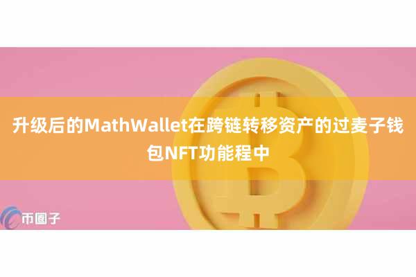 升级后的MathWallet在跨链转移资产的过麦子钱包NFT功能程中